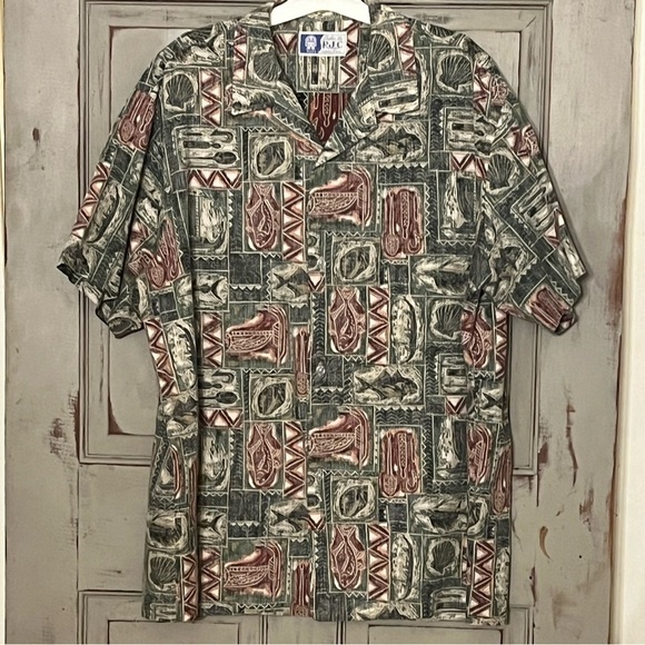 Vintage RJC Hawaiian Shirt XL - Picture 1 of 3